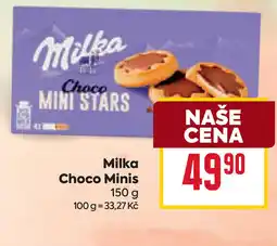 Billa Milka Choco Minis nabídka