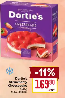 Billa Dortie's Strawberry Cheesecake nabídka