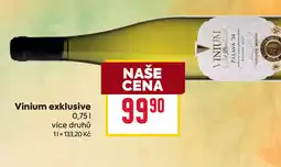 Billa Vinium exklusive nabídka