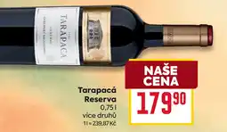 Billa Tarapacá Reserva nabídka