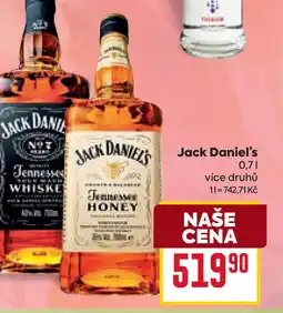 Billa Jack Daniel's nabídka