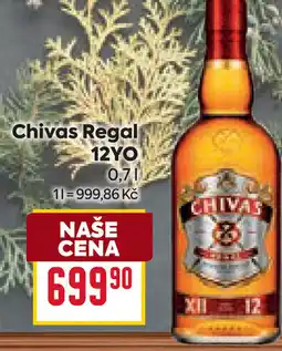 Billa Chivas Regal 12YO nabídka