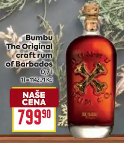 Billa Bumbu The Original craft rum of Barbados nabídka
