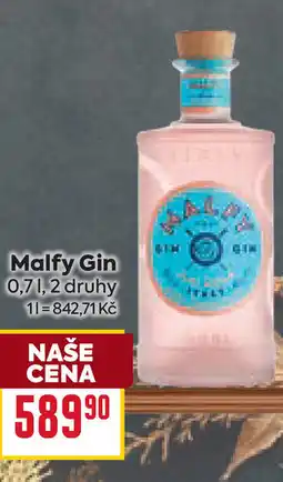 Billa Malfy Gin nabídka