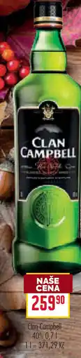 Billa Clan Campbell 40% nabídka