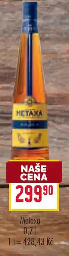 Billa Metaxa nabídka