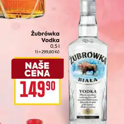 Billa Żubrówka Vodka nabídka