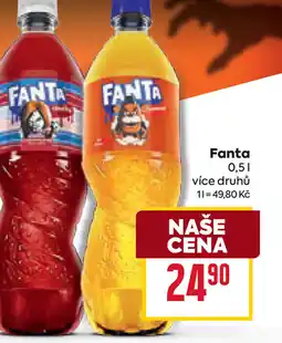 Billa Fanta nabídka