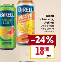 Billa Birell ochucený, Active nabídka