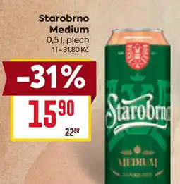 Billa Starobrno Medium nabídka