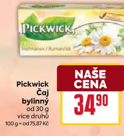 Billa Pickwick Čaj bylinný nabídka