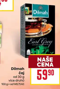 Billa Dilmah čaj nabídka
