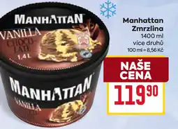 Billa Manhattan Zmrzlina nabídka