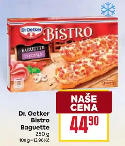 Billa Dr. Oetker Bistro Baguette nabídka