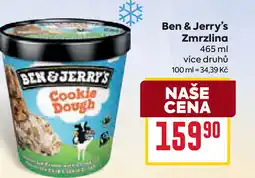Billa Ben & Jerry's Zmrzlina nabídka