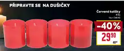 Billa Červené kalíšky nabídka