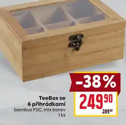 Billa TeeBox se 6 přihrádkami nabídka