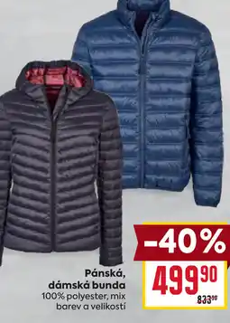 Billa Pánská, dámská bunda nabídka