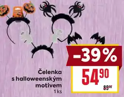 Billa Čelenka s halloweenským motivem nabídka