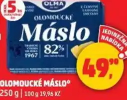 Penny Market Olomoucké máslo nabídka