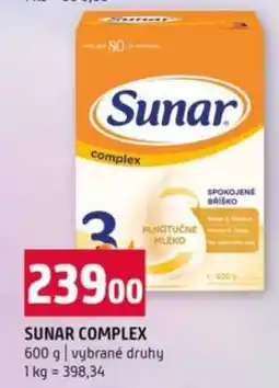 Terno Sunar complex nabídka