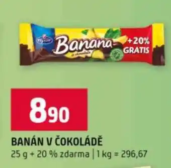 Terno Banán v čokoládě nabídka