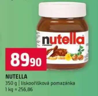 Terno Nutella nabídka