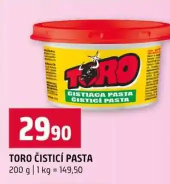 Terno Toro čisticí pasta nabídka