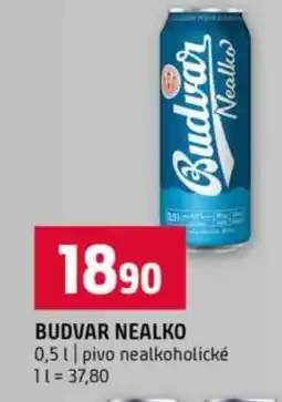 Terno Budvar Nealko nabídka