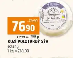 Terno KOZÍ POLOTVRDÝ SÝR nabídka