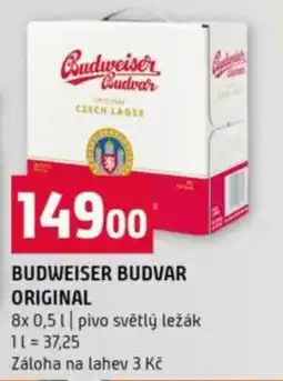 Terno Budweiser Budvar original nabídka