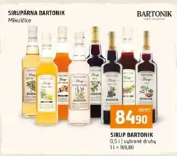Terno SIRUP BARTONIK nabídka