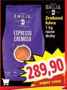 Norma CAFE EMILIA ESPRESSO CREMOSO nabídka