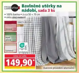 Norma Bavlněné utěrky na nádobí, sada 3 ks nabídka