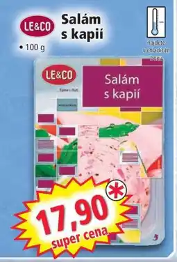 Norma Salám s kápií nabídka