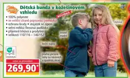 Norma Dětská bunda v kožešinovém vzhledu nabídka