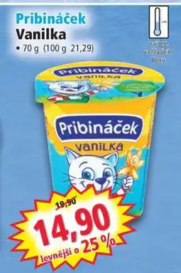 Norma Pribináček vanilka nabídka