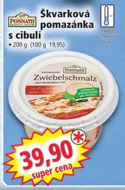 Norma Škvarková pomazánka s cibulí nabídka