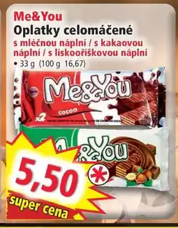 Norma Me&You Oplatky celomáčené nabídka
