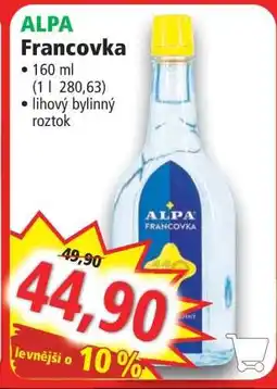 Norma Alpa Francovka nabídka