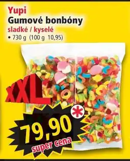Norma Yupi Gumové bonbóny nabídka