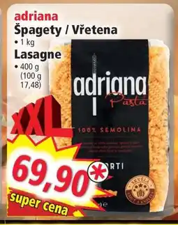 Norma adriana Špagety / Vřetena nabídka