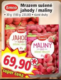 Norma Mrazem sušené jahody / maliny nabídka