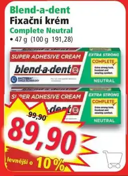 Norma Blend-a-dent nabídka