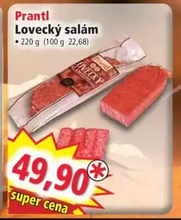 Norma Prantl Lovecký salám nabídka