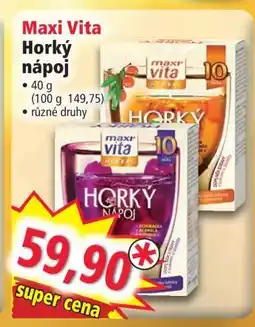 Norma Maxi Vita Horký nápoj nabídka