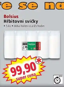 Norma Bolsius Hřbitovní svíčky nabídka