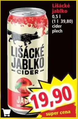 Norma Lišácké jablko nabídka