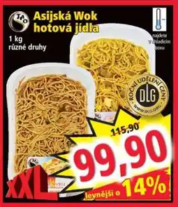 Norma Asijská Wok hotová jídla nabídka