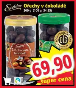 Norma Excelsior Ořechy v čokoládě nabídka